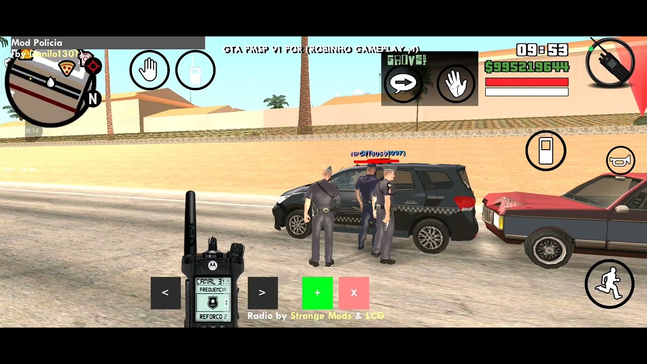 GTA San Andreas vida de polícia 🚓