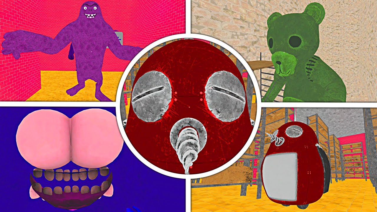 New Garten of Banban 2 Hack 🐻 Out of Bounds All Secrets (Maze of Bouncy Bear 2)