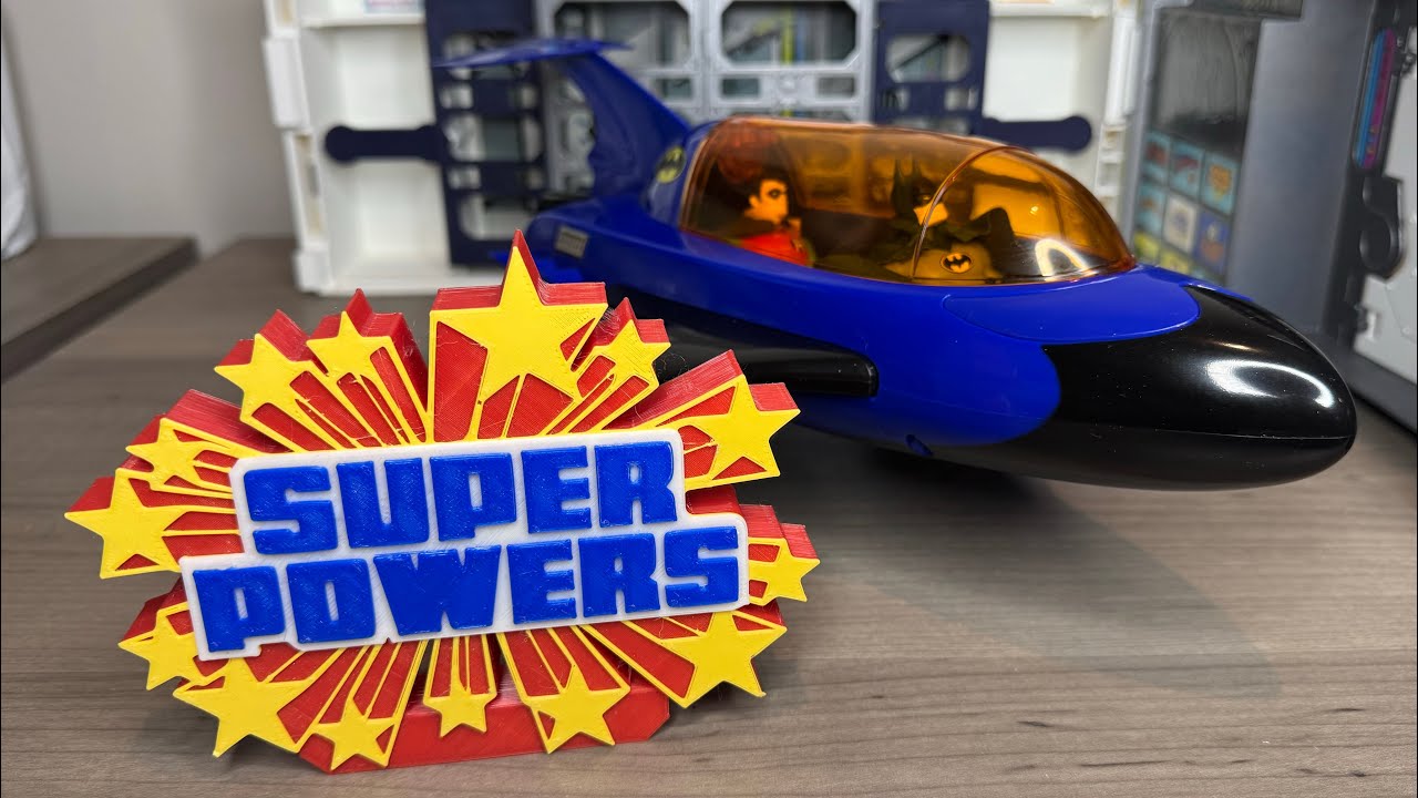 Review: Super Powers Bat Multicraft, Batman and Robin action figures ￼from McFarlane Toys￼