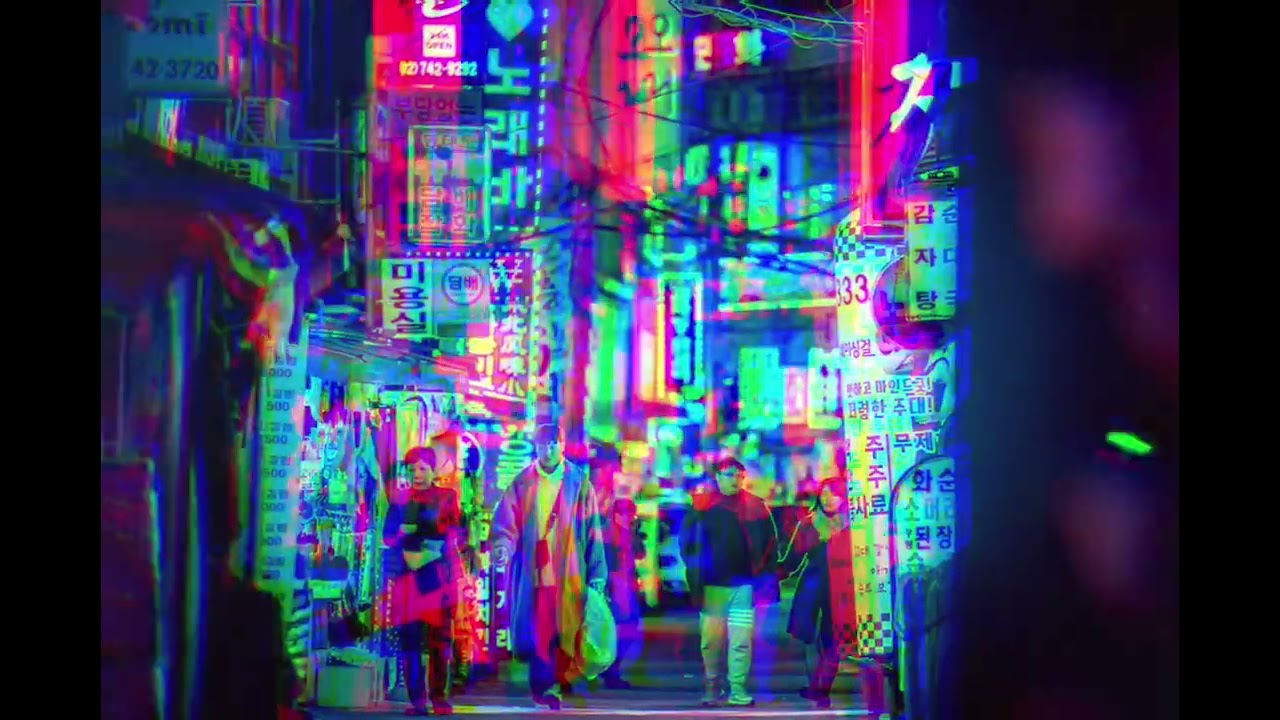 Neon Fades in Itaewon
