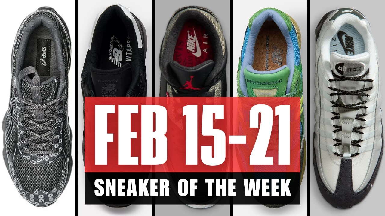 Sneaker Release Recap: Best Drops This Week!