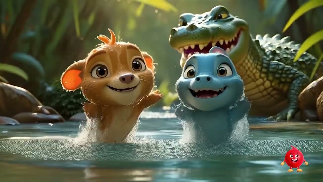 Lila, Milo, and the Crocodile’s Smile | Jungle Adventure Song for Kids | Redbubble Rhymes