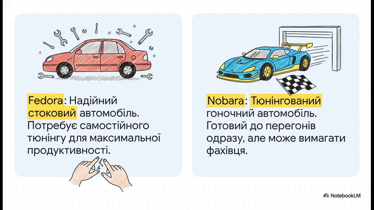 Огляд можливостей ігрового лінукс дистрибутиву Nobara. Що це?