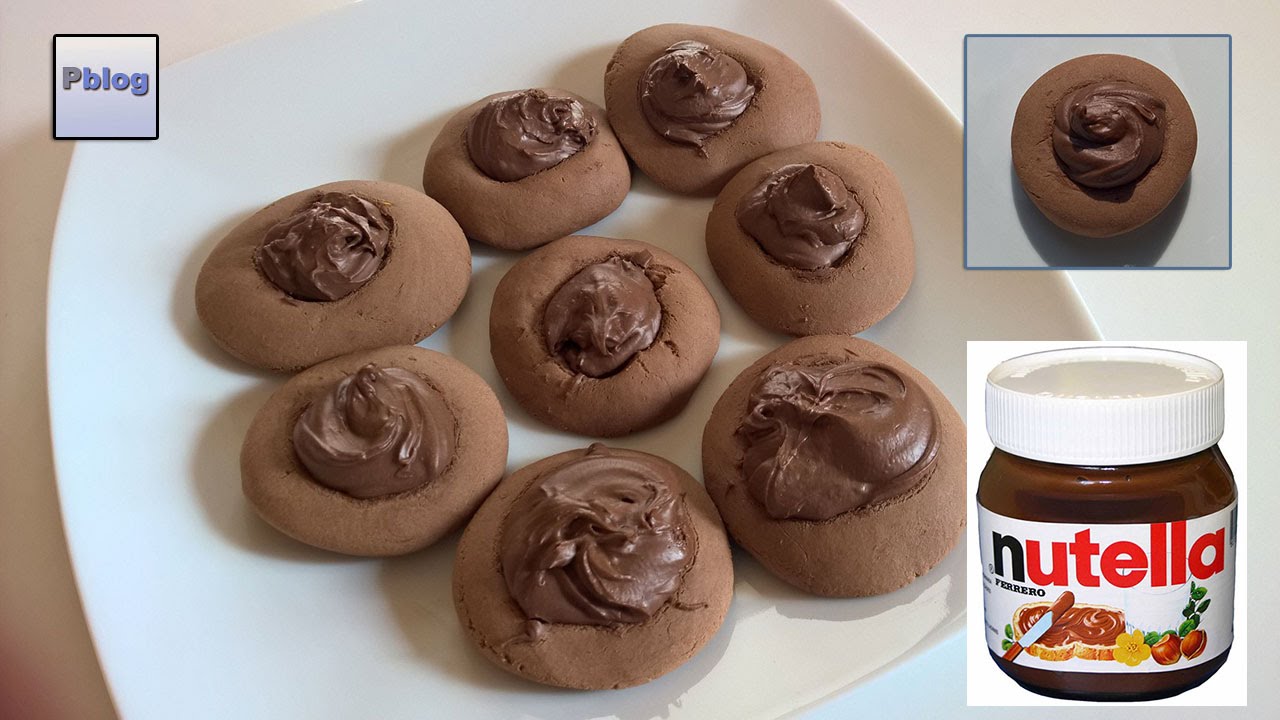 Nutellotti bimby TM5 - Biscotti al cioccolato semplici e veloci