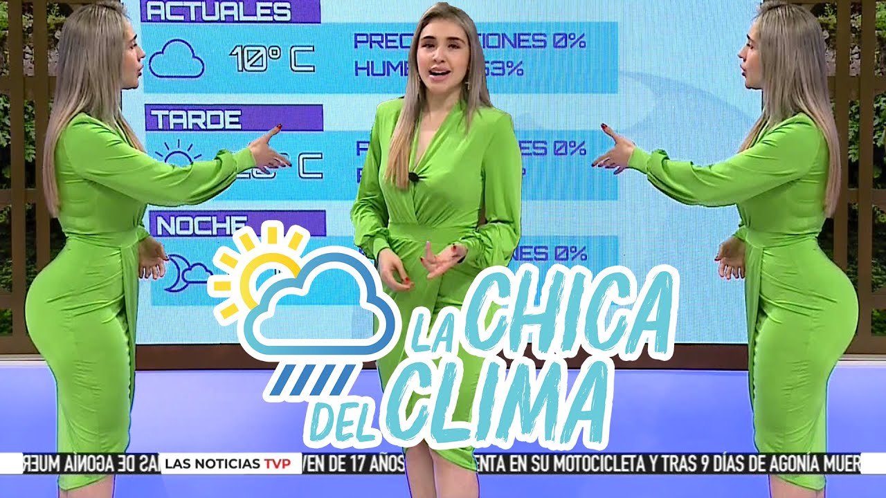 El clima de hoy con Marisol Dovala 😍  | La chica del clima TVP