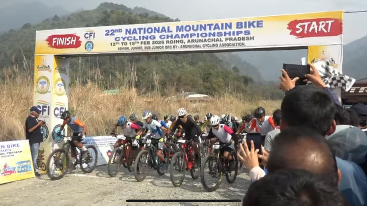 22nd National MTB Championship 2026 | Day 2 | vlog | Roing | Arunachal Pradesh | Yogesh Magar vlogs