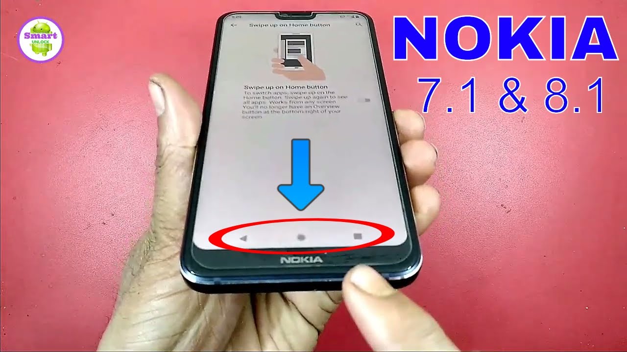 Most Useful Tricks NOKIA 7.1 & 8.1 Home Button