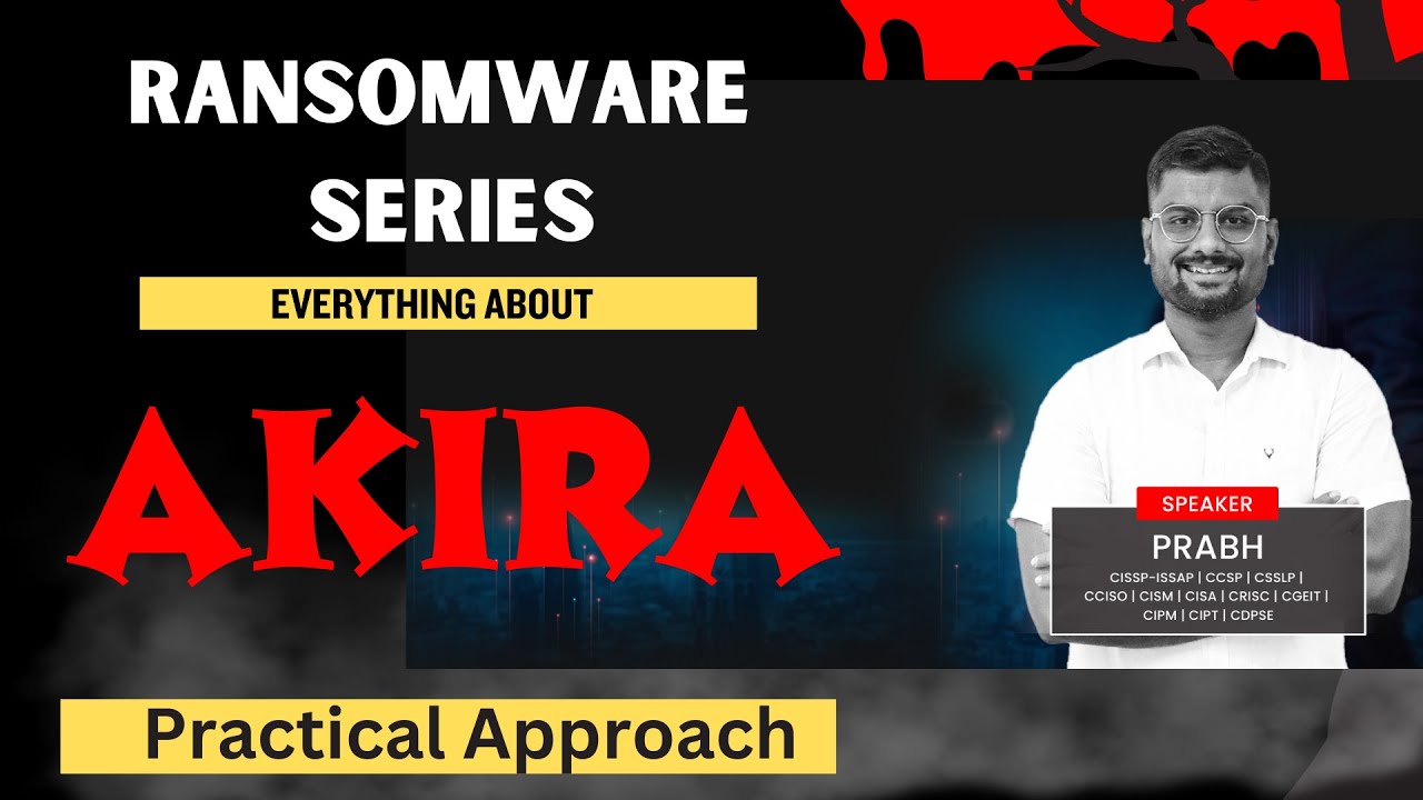 Akira ransomware: The latest threat to your data security