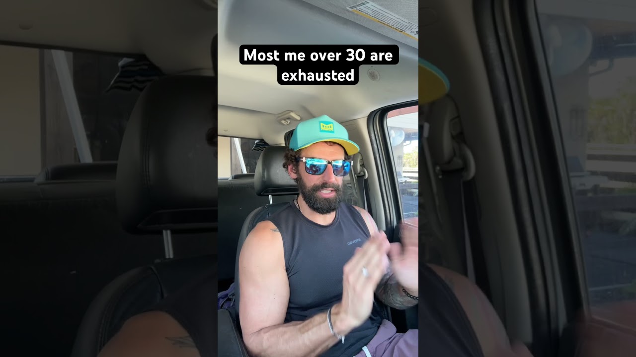 Most men over 30 are exhausted. You don’t need more discipline  