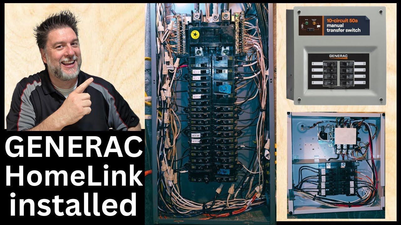 🔌 Пошаговое руководство по установке коммутатора Generac HomeLink | Резервное питание стало проще