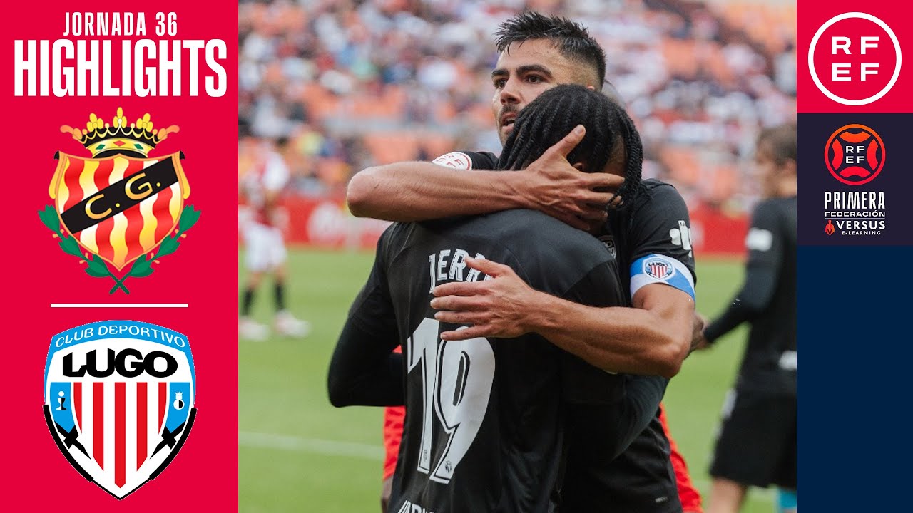 Resumen #PrimeraFederación | Gimnàstic 2-2 CD Lugo | Jornada 36 | Temporada 2024/25