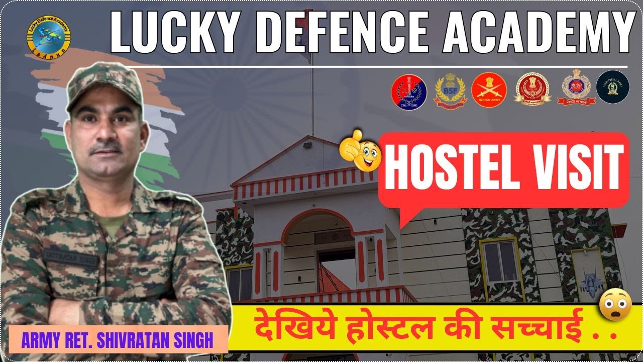 Lucky Defence Academy Visit 🌎#lucky Defence Academy 📍💥