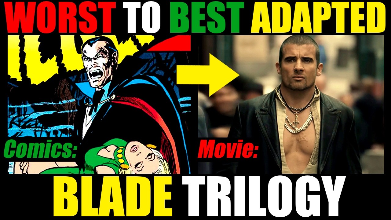Every MARVEL Character in BLADE Ranked by COMIC BOOK ACCURACY