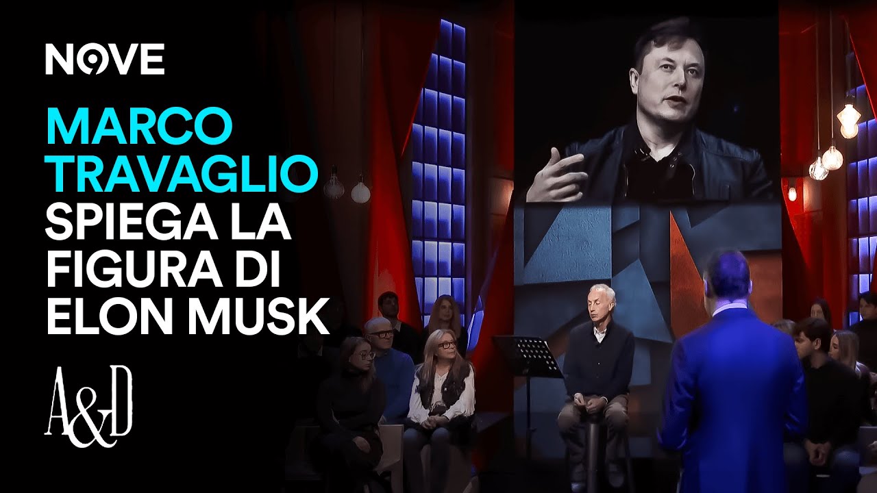 Marco Travaglio spiega la figura di Elon Musk | Accordi e Disaccordi
