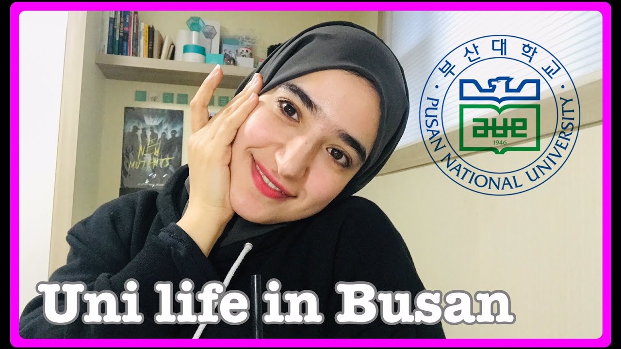 Uni vlog #1  يوم في جامعة بوسان
