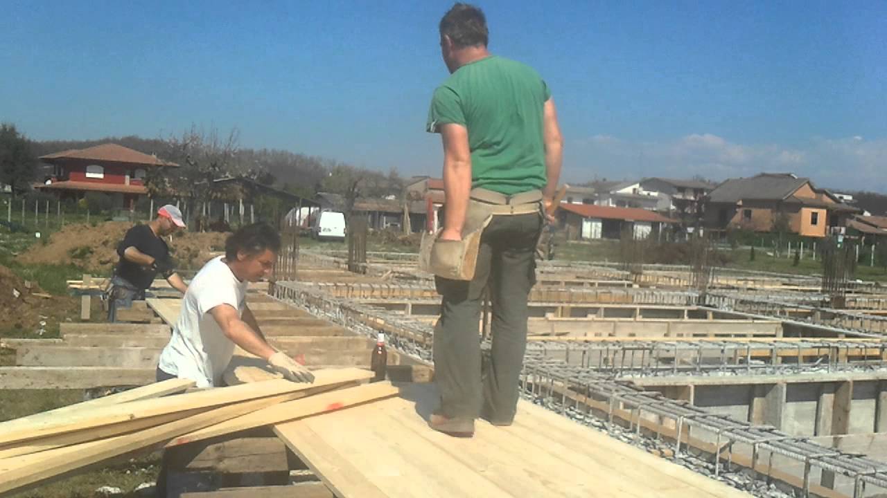 Armatura solaio e cornicione