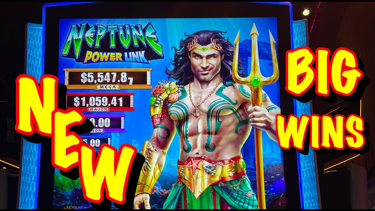 NEW SLOT: Neptune Power Link   tons of features, bonuses, big wins!