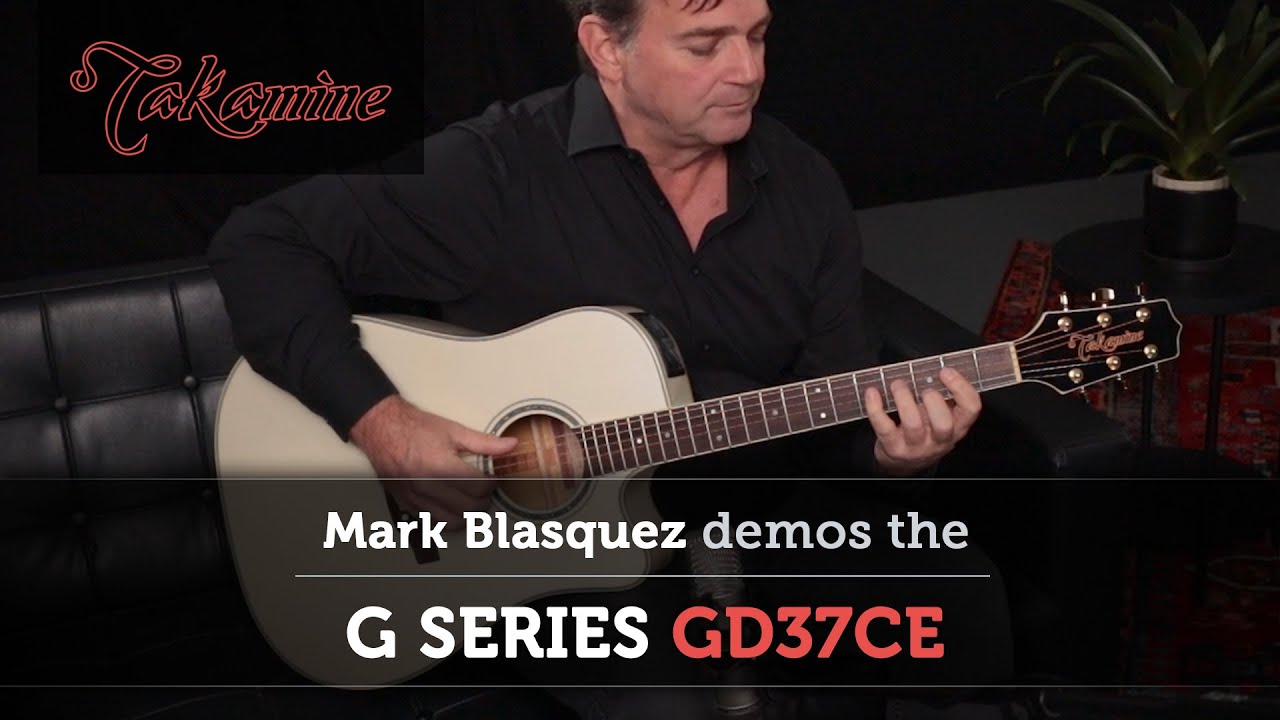 Takamine Guitars | G Series GD37CE Demo | Mark Blasquez
