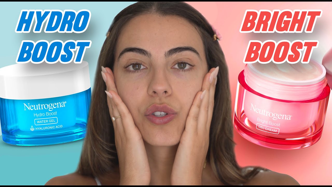Tirando TODAS AS DUVIDAS sobre os QUERIDINHOS de NEUTROGENA: Hydro Boost e Bright Boost!!