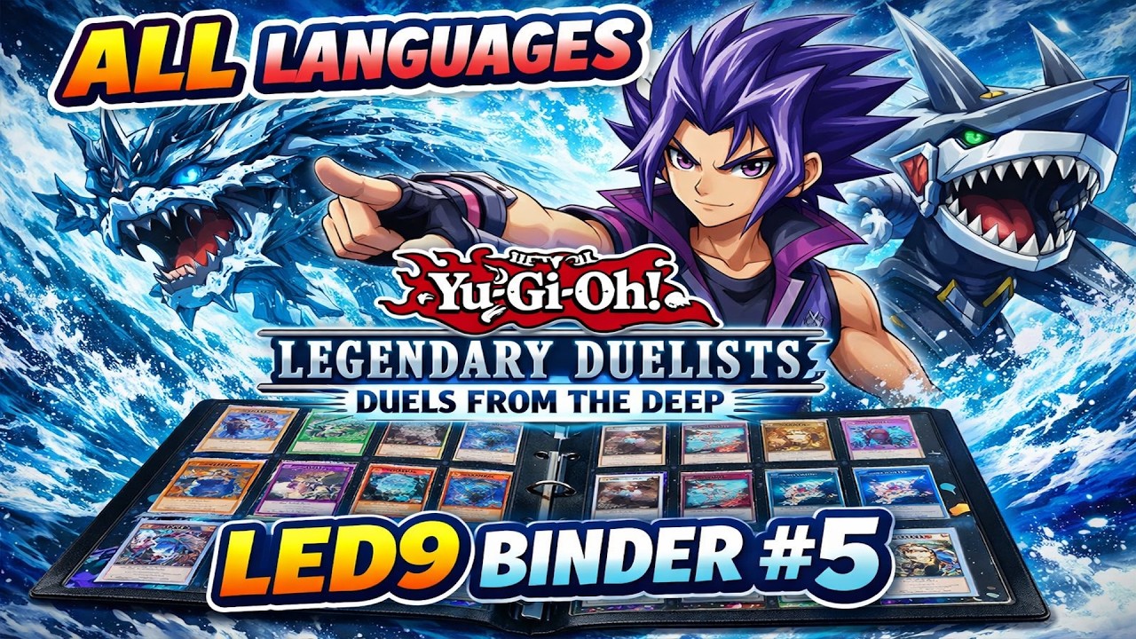 All languages Yu-Gi-Oh! Legendary Duelists: Duels From the Deep LED9 Binder #5