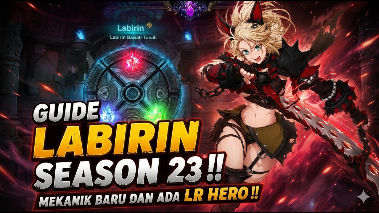 Labyrinth Season 23 Guide!! New Mechanics + Hero LR Skills! - Seven Deadly Sins