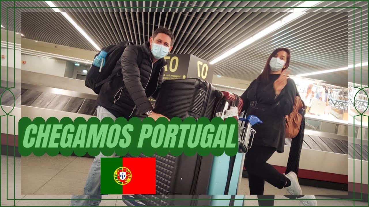 PORTUGAL -Nossa mudança, aeroporto e imigração tensa😢