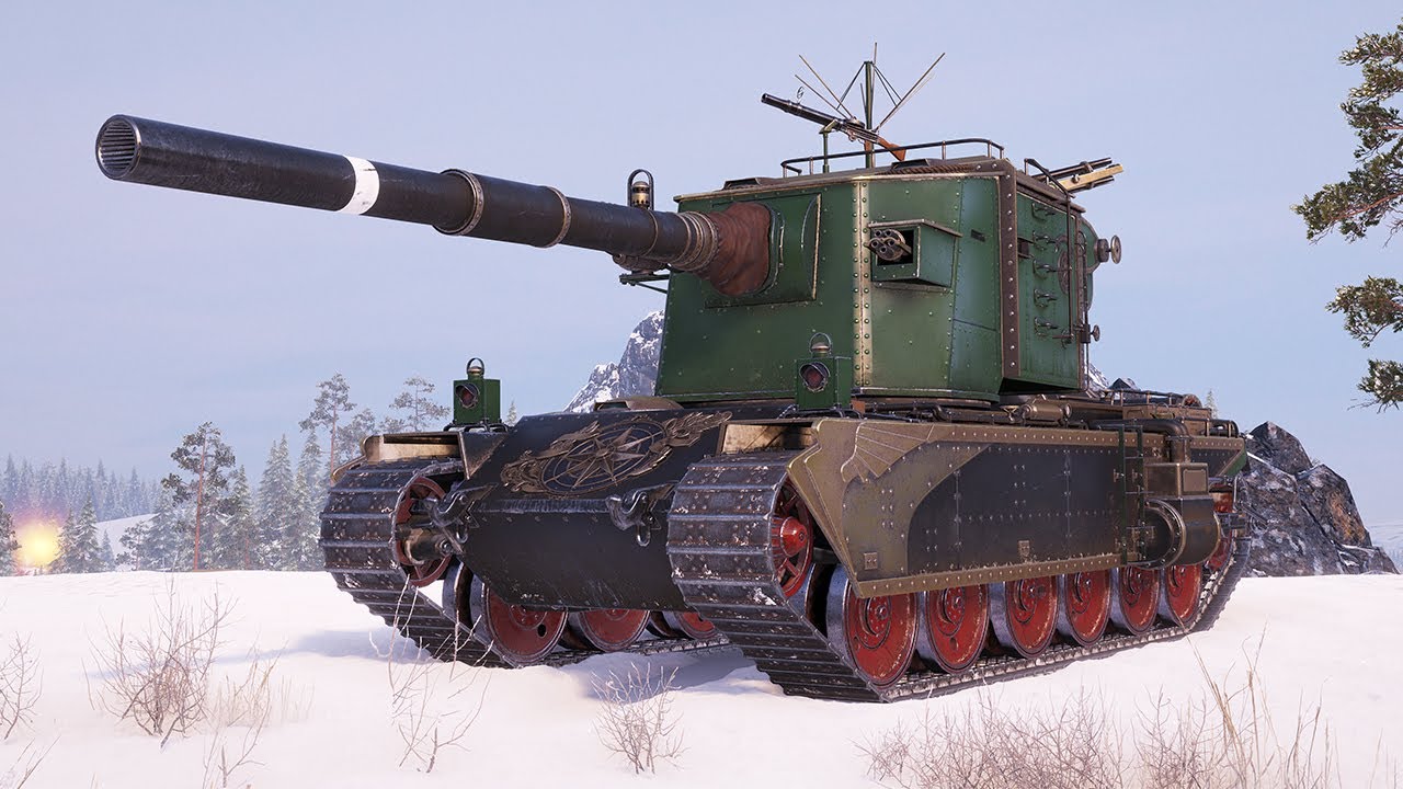 World of Tanks - FV4005 Stage II - 5 Kills 11,8K Damage (Arctic Region)