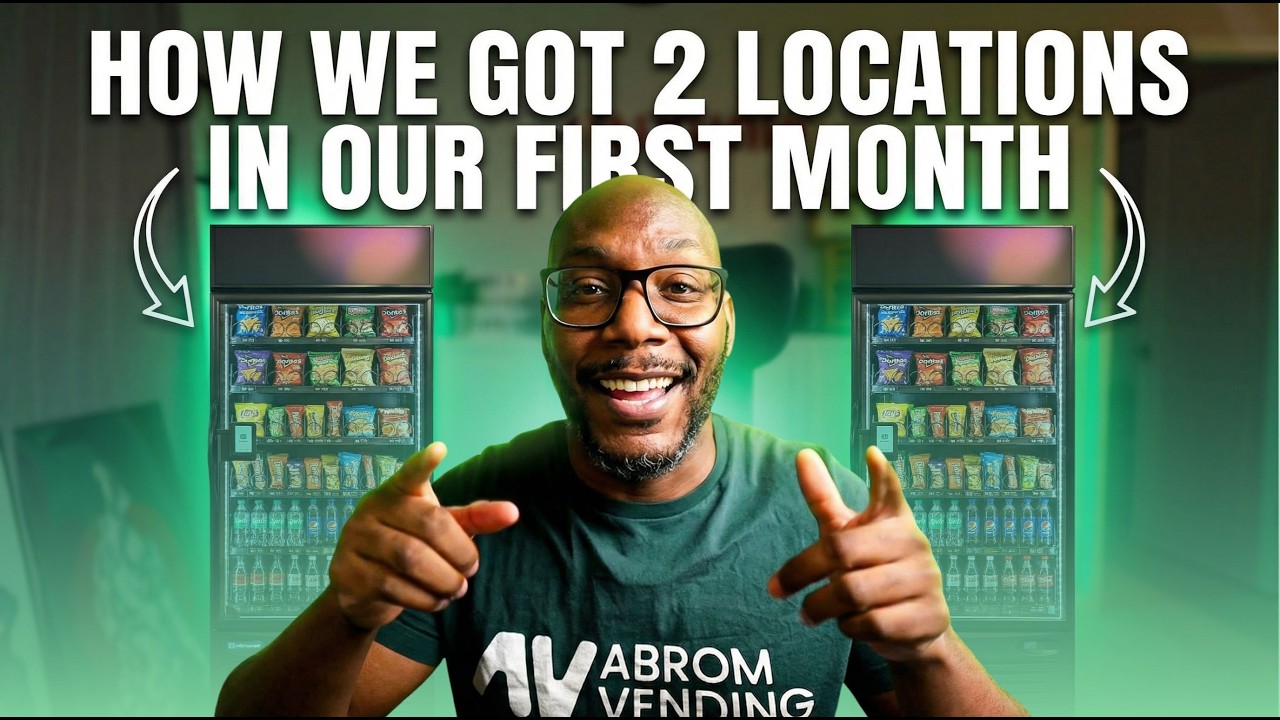 How we got our first 2 smart vending locations 