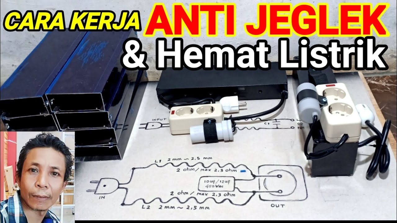 Cara kerja Anti Jeglek dan Hemat Listrik pakai Lilitan