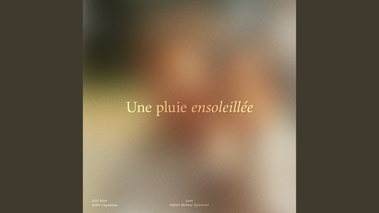 Une pluie ensoleillée