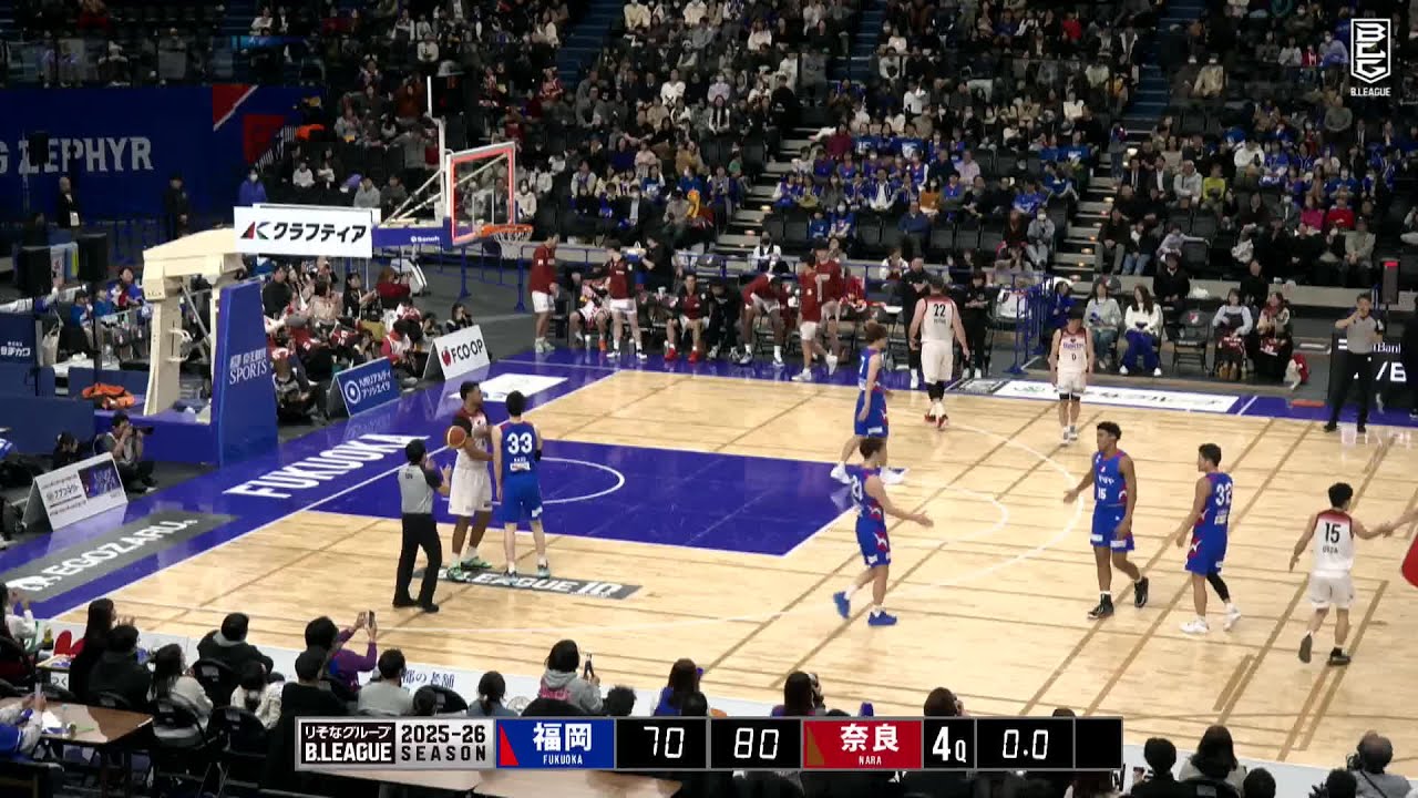 Rizing Zephyr Fukuoka vs. Bambitious Nara - Condensed Game