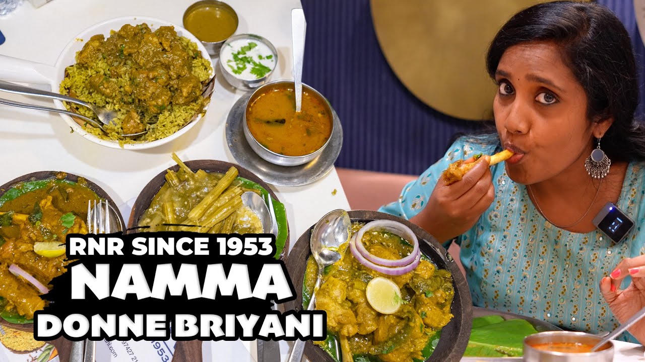 Namma Donne Biryani I Bangalore RNR I Tamil Food Review