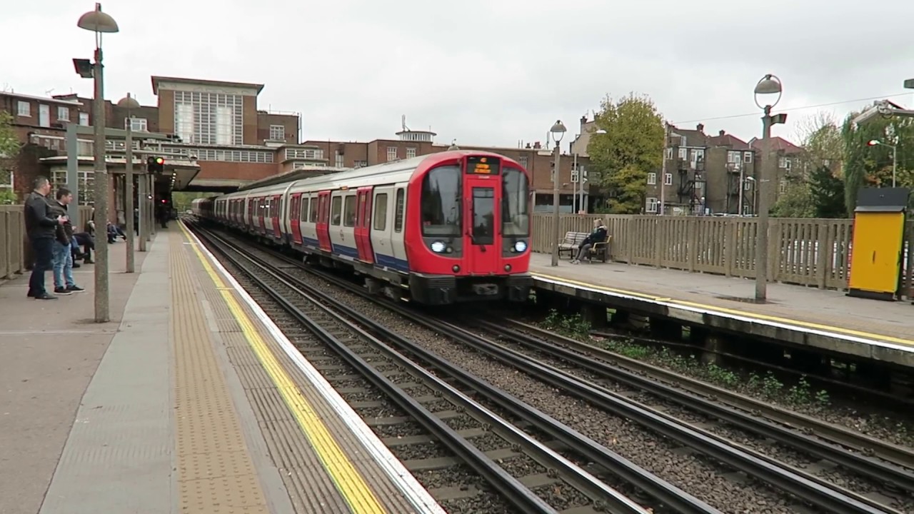 London Underground Metropolitan and Piccadilly Line Trains At Rayners Lane 15 November 2016