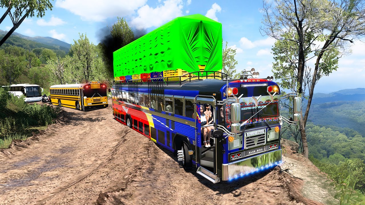 ¡Los autobuses más AGRESIVOS de NICARAGUA en American Truck Simulator!