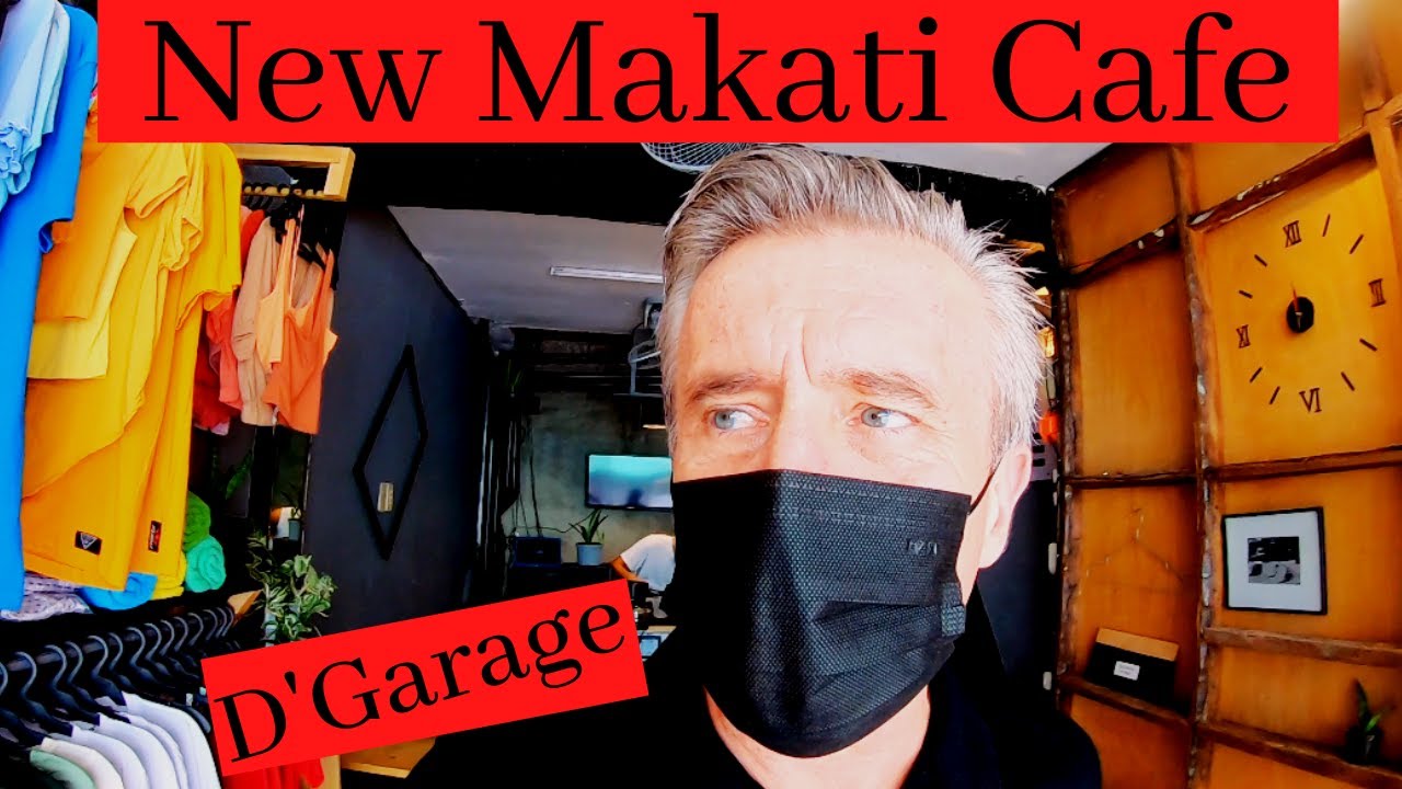 New MAKATI CAFE - D'GARAGE. Fabulous new cafe in West Rembo, Makati, right off the beaten track