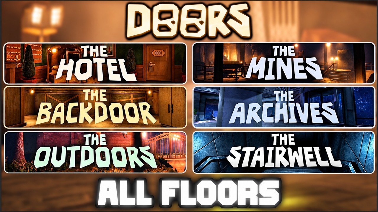 DOORS (Update) - [All Floors] | Full Walkthrough | Roblox