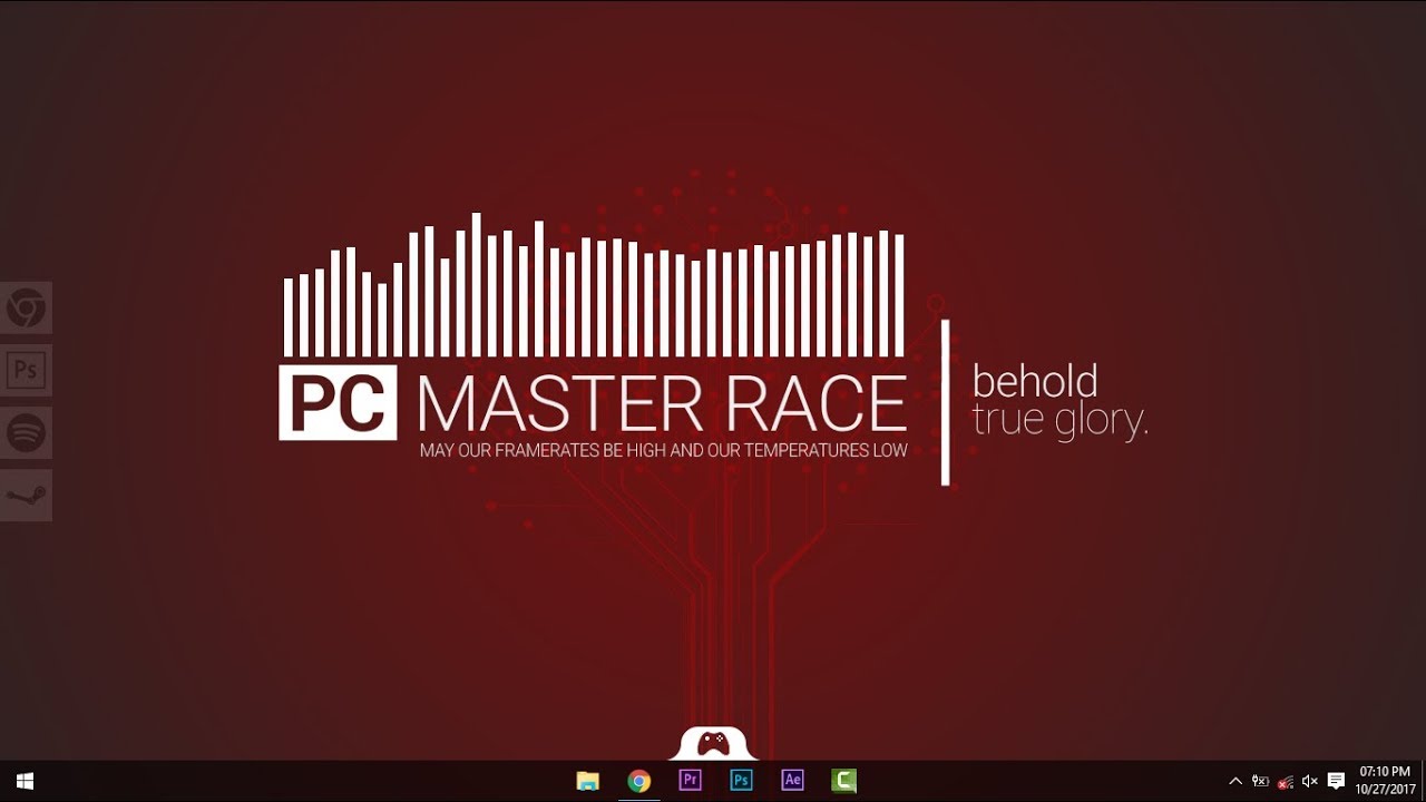 PC Master Race Desktop - Make Windows Look Better