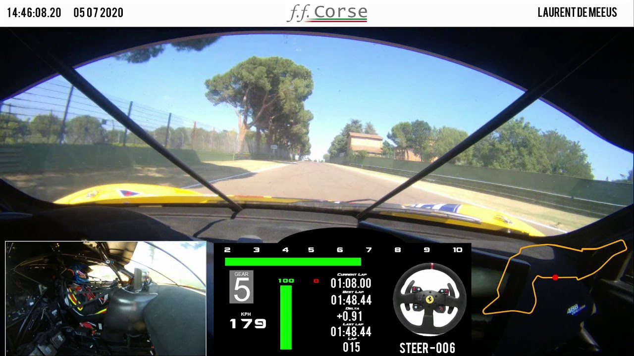 Ferrari 488 Challenge Evo - Imola Onboard
