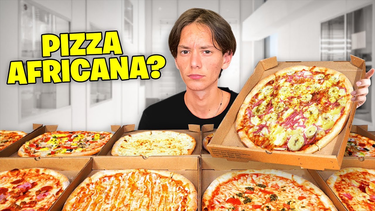 Provo 20 PIZZE STRANE e dico qual &egrave; la pi&ugrave; Buona...