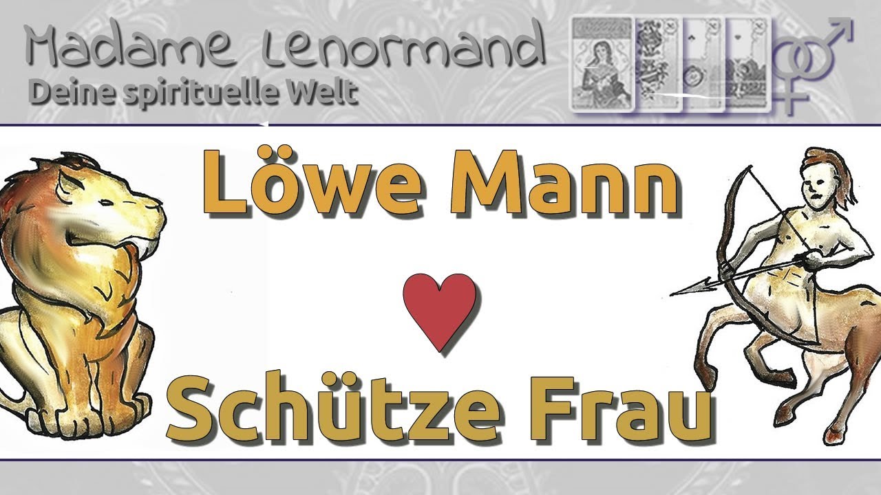 Löwe Mann & Schütze Frau: Liebe und Partnerschaft