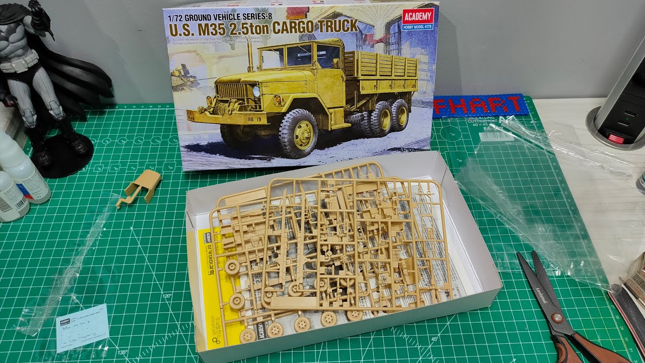 U.S. M35 Cargo Truck 1:72 Academy