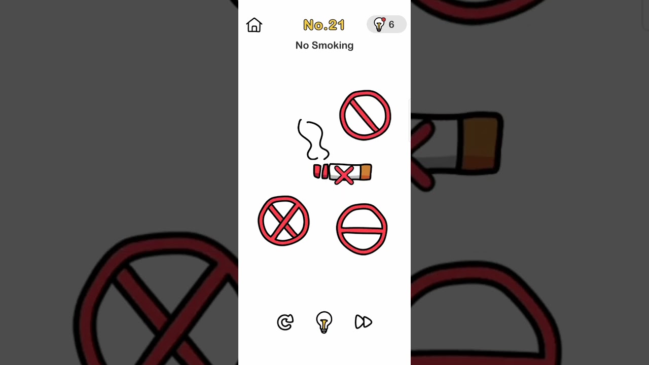 Brain out level 21 {no smoking } 🔥