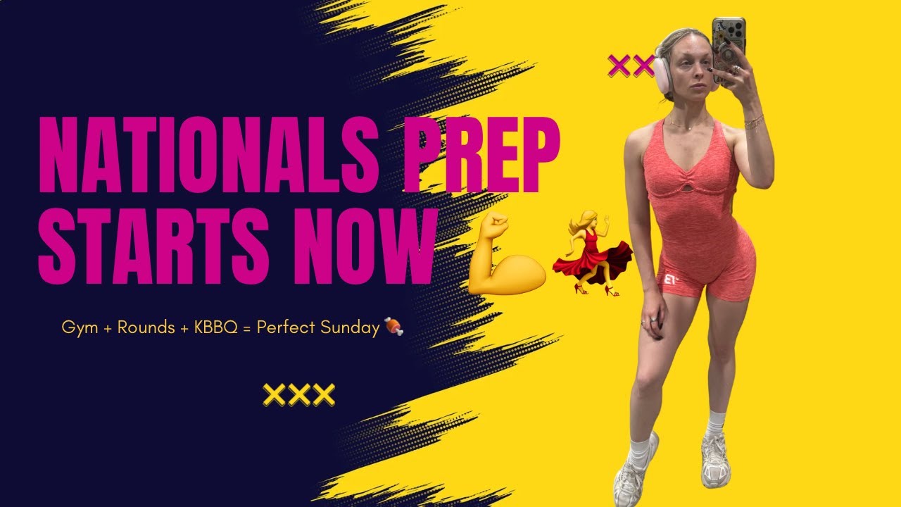 Nationals Prep Begins! Gym, Rounds in NJ & Korean BBQ 🍖💃 | Road to Nationals Ep. 1