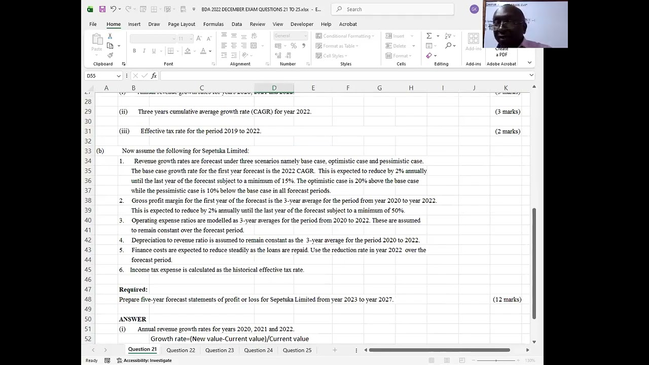 Bda Revision Lesson One :0720322961