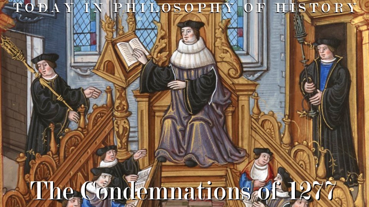 The Condemnations of 07 March 1277