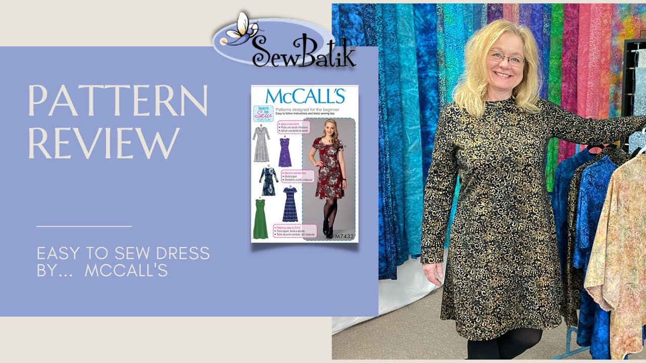 Beginner Dress from McCall's - A Pattern Review