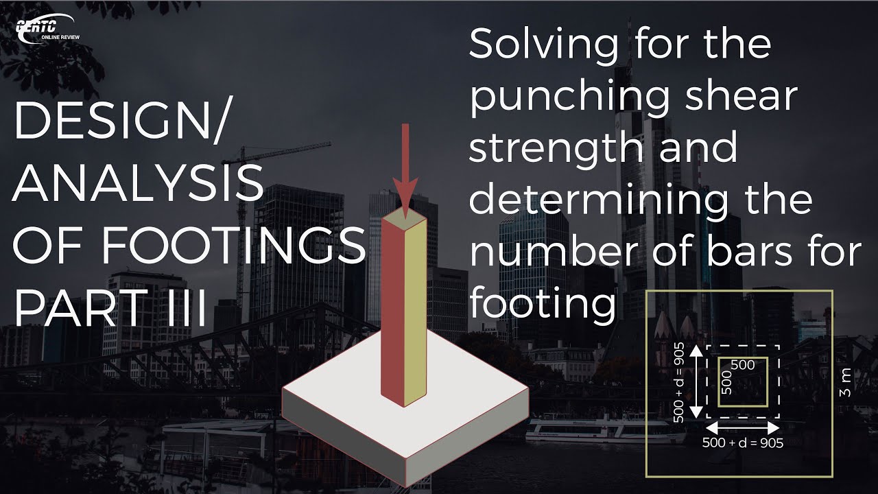 PART 3: Design/Analysis of Footings - Gross and Net Soil Pressure (REINFORCED CONCRETE)