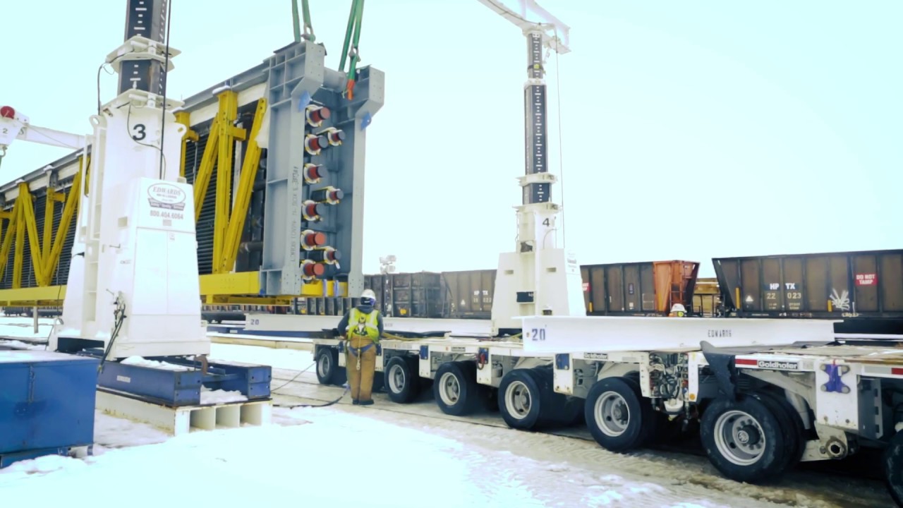 HRSG Rail Offload