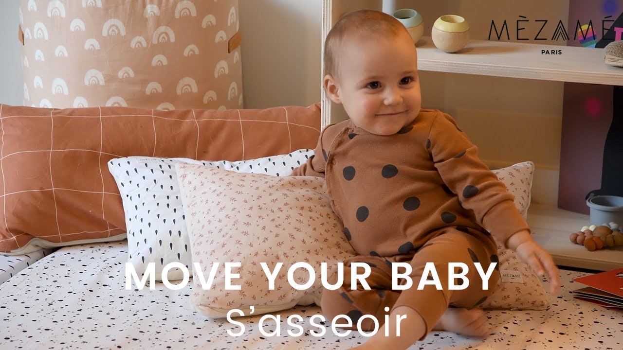 Le passage à la position assise chez le bébé aux alentours de 9 mois