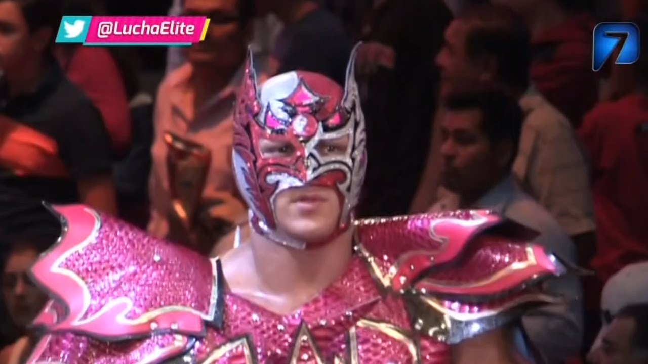 ARGOS, CARISTICO vs RUSH, DRAGON LEE Lucha Azteca 15/Abril/2016